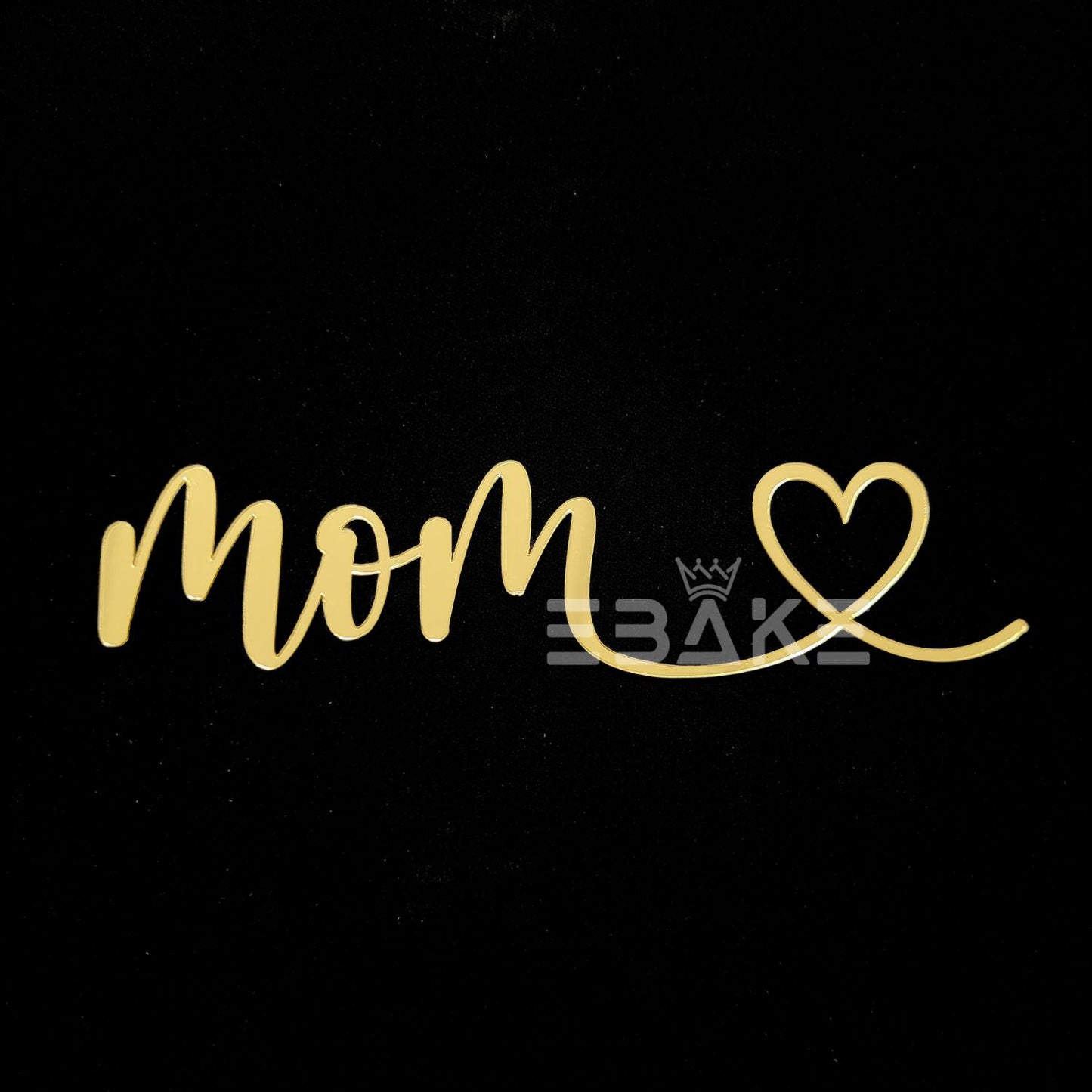 Mom Cutout 5 Inch (Golden)