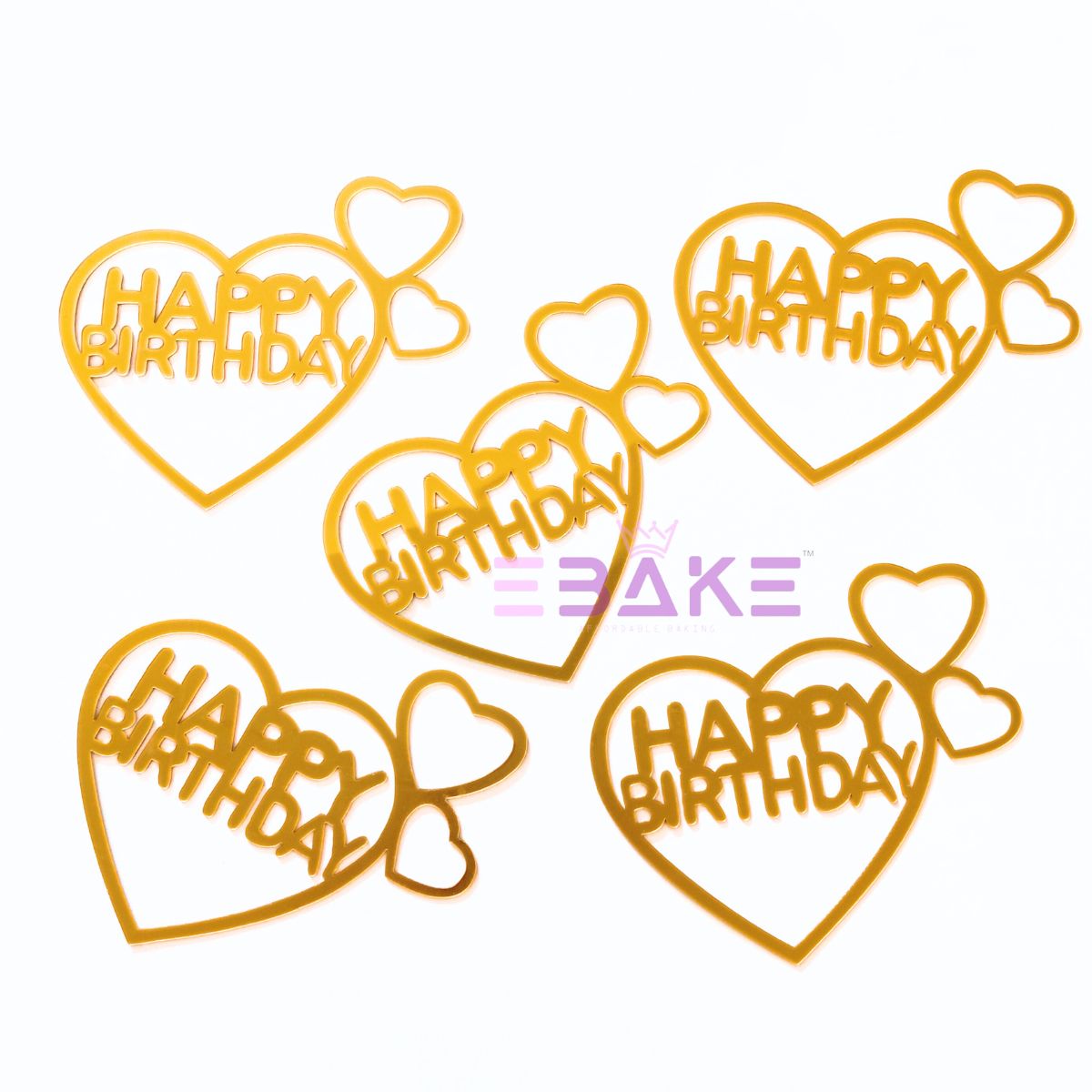 Happy Birthday Cutout (Set of 10)