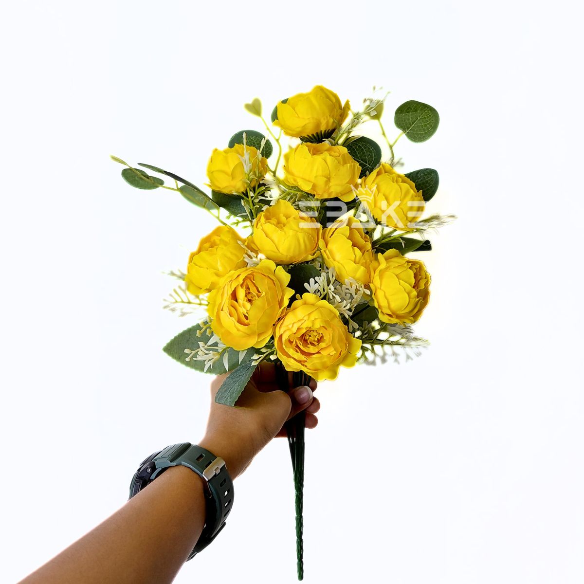 A1824 Peony Bunch With Fillers (Yellow)