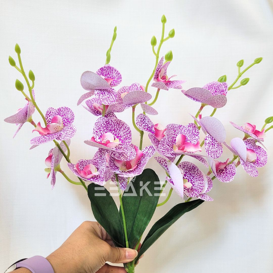 Orchid Bunch A1372 - Purple & White