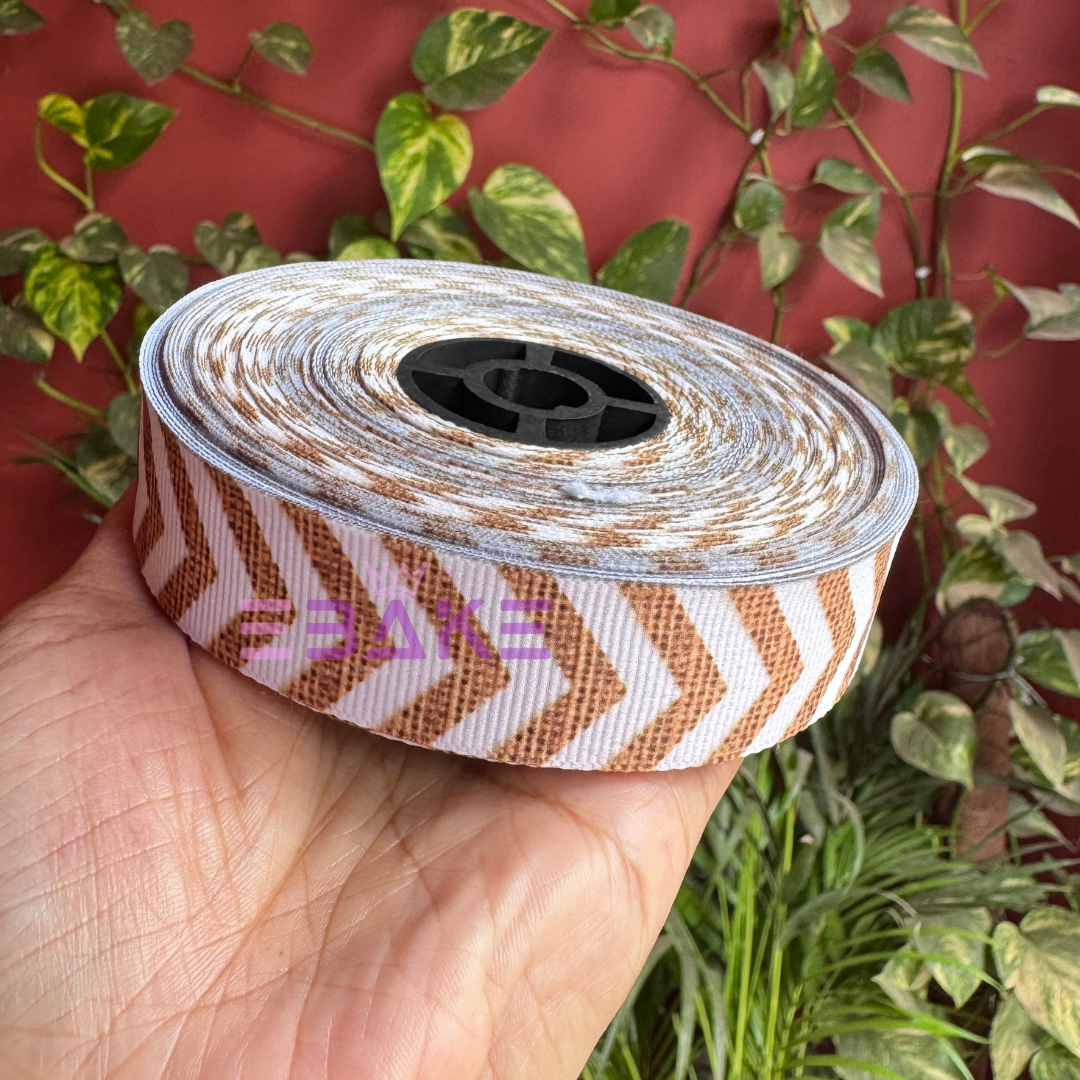 Printed Grosgrain Ribbon