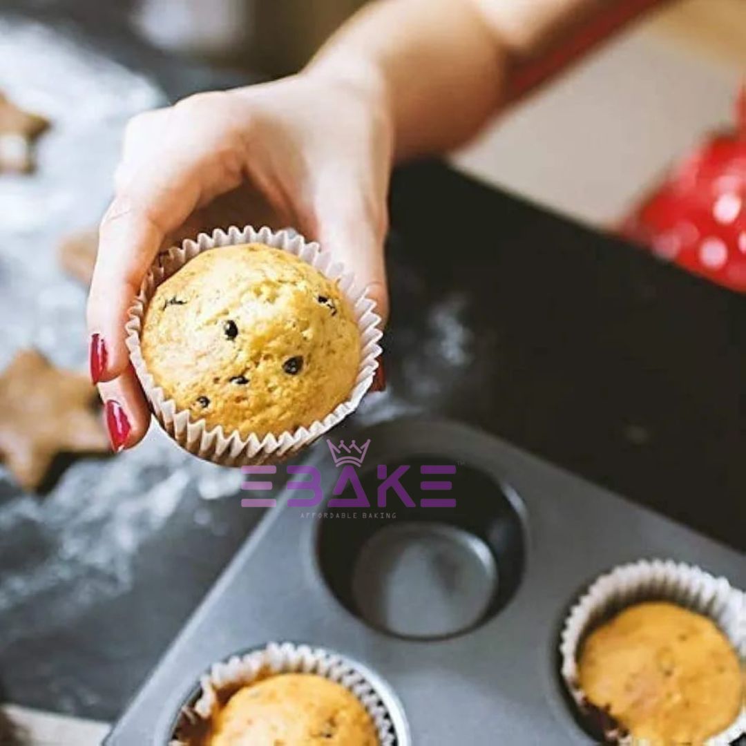 6 Cavity Non Stick Cupcake Mould / Muffin Tray