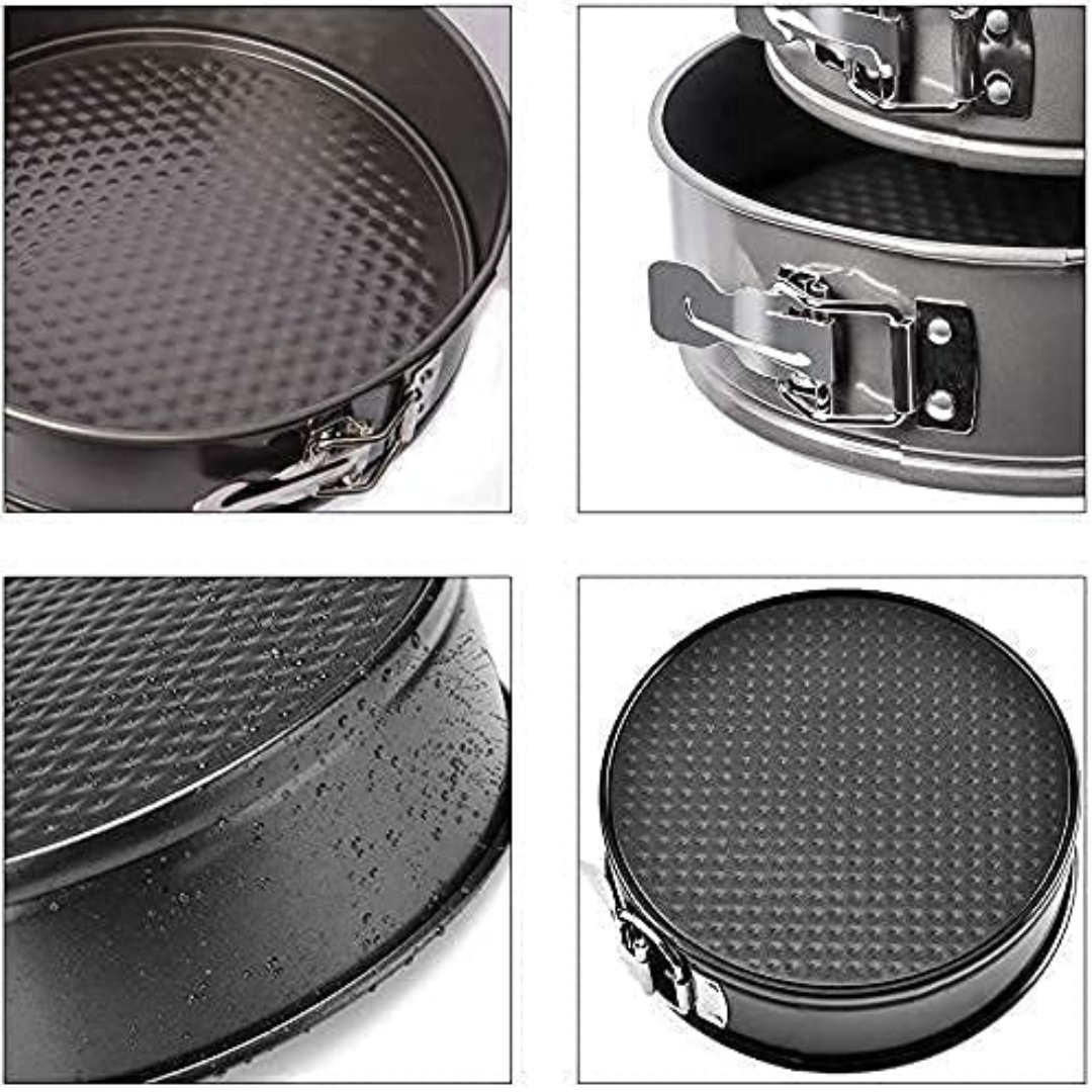 Springform Pan Round (3 Pieces Set)