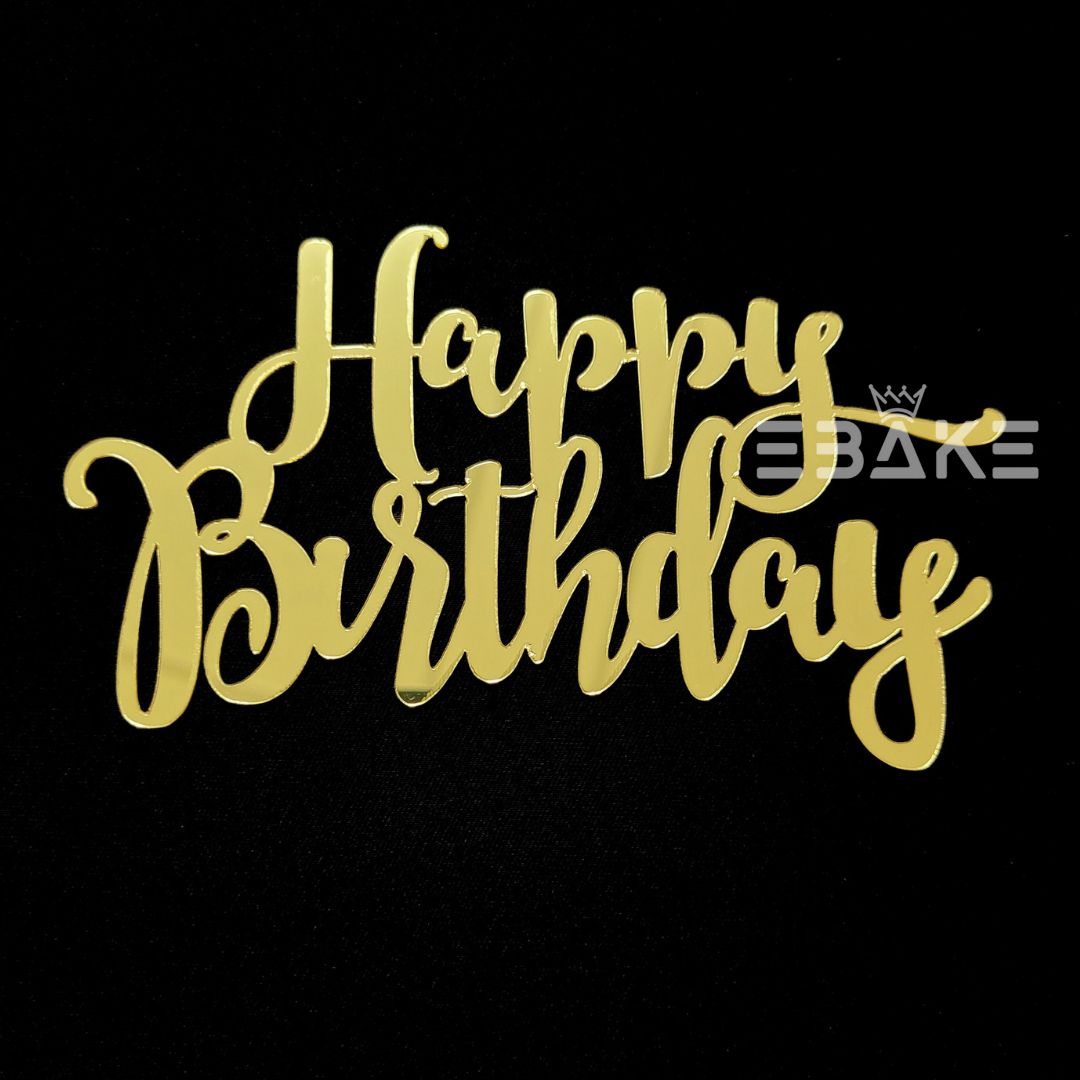Happy Birthday Cutout