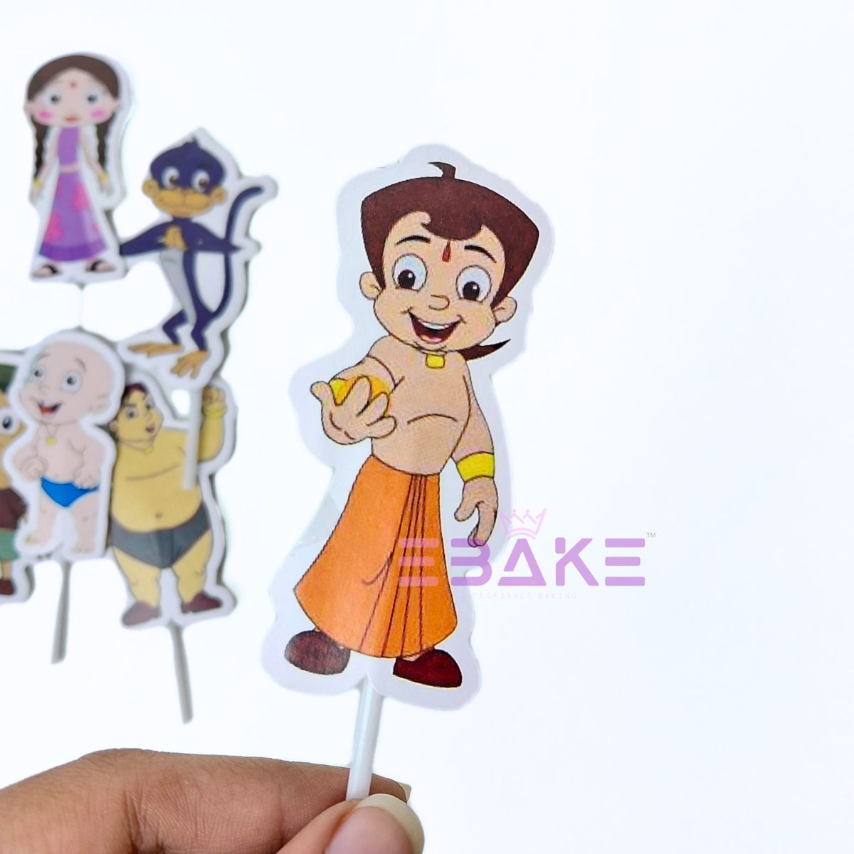 Chotta Bheem Theme Paper Topper Set