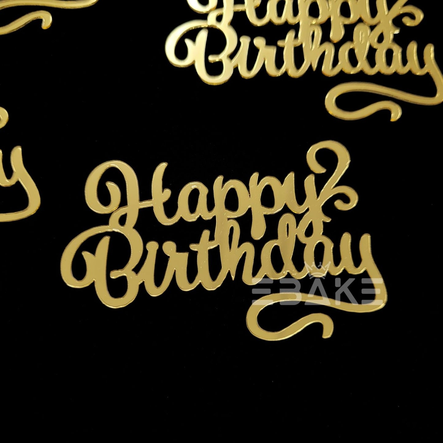 Mini Happy Birthday Cutout (Set Of 6)