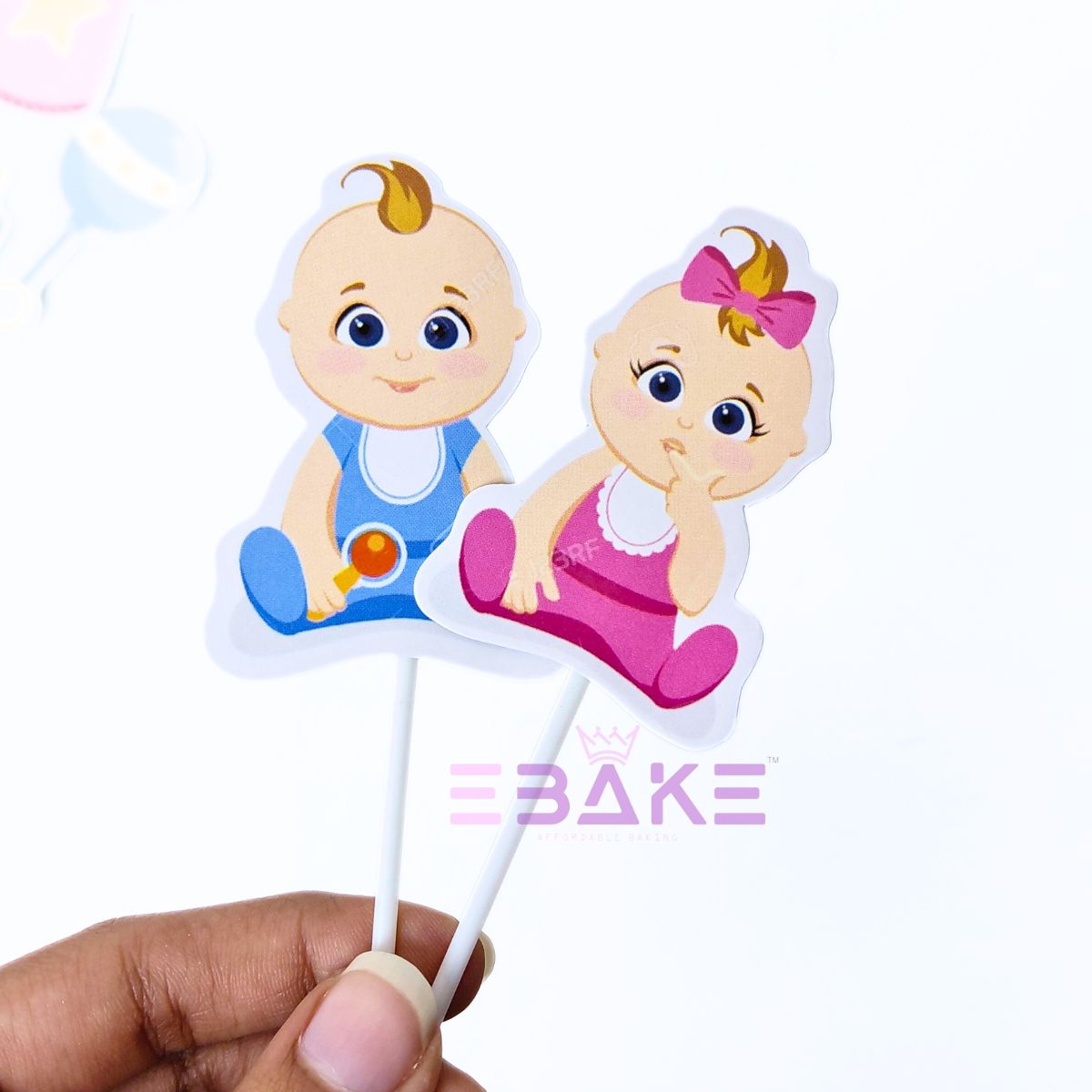 Baby Shower Paper Theme Topper