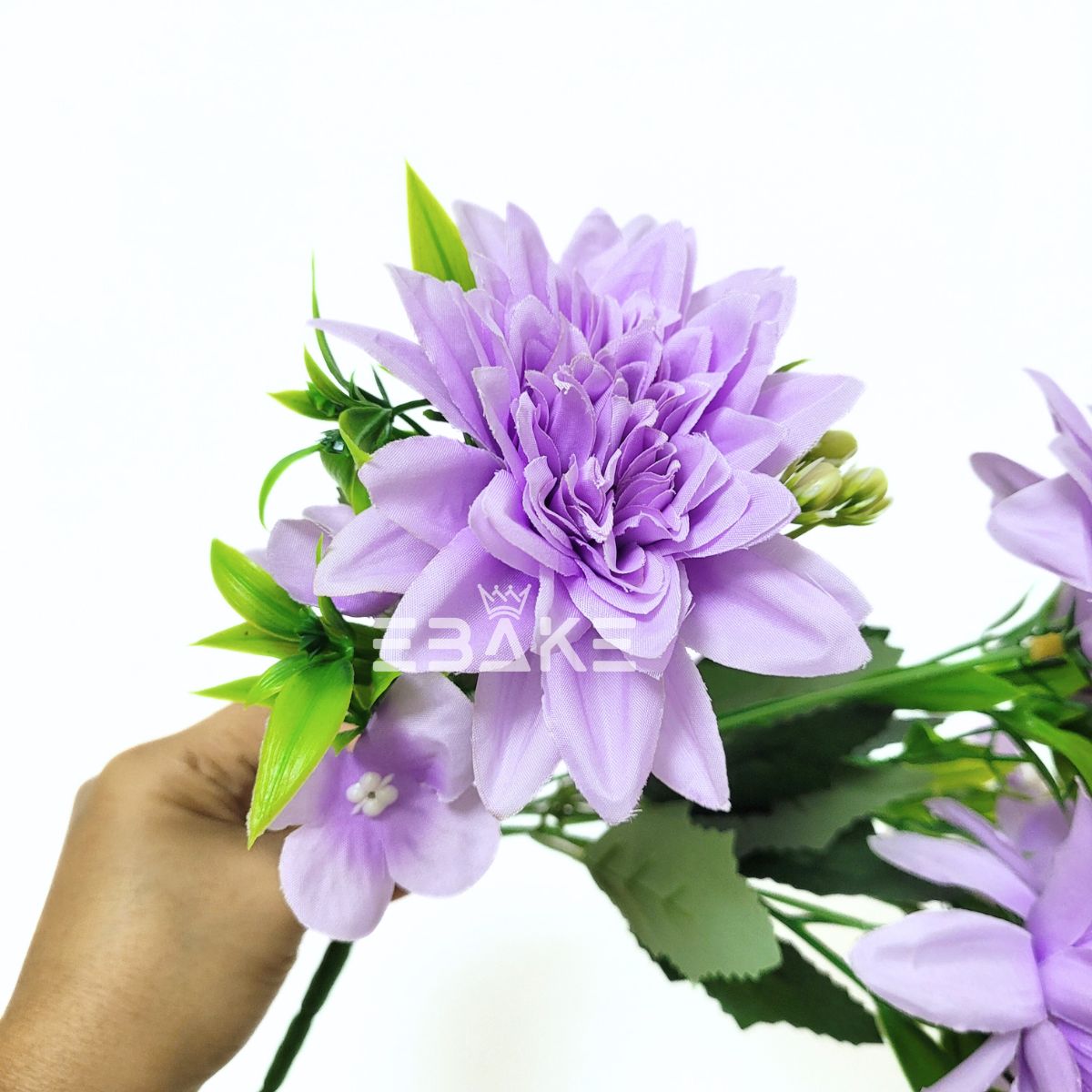 A1642 Lavender Dahlia Bunch With Fillers