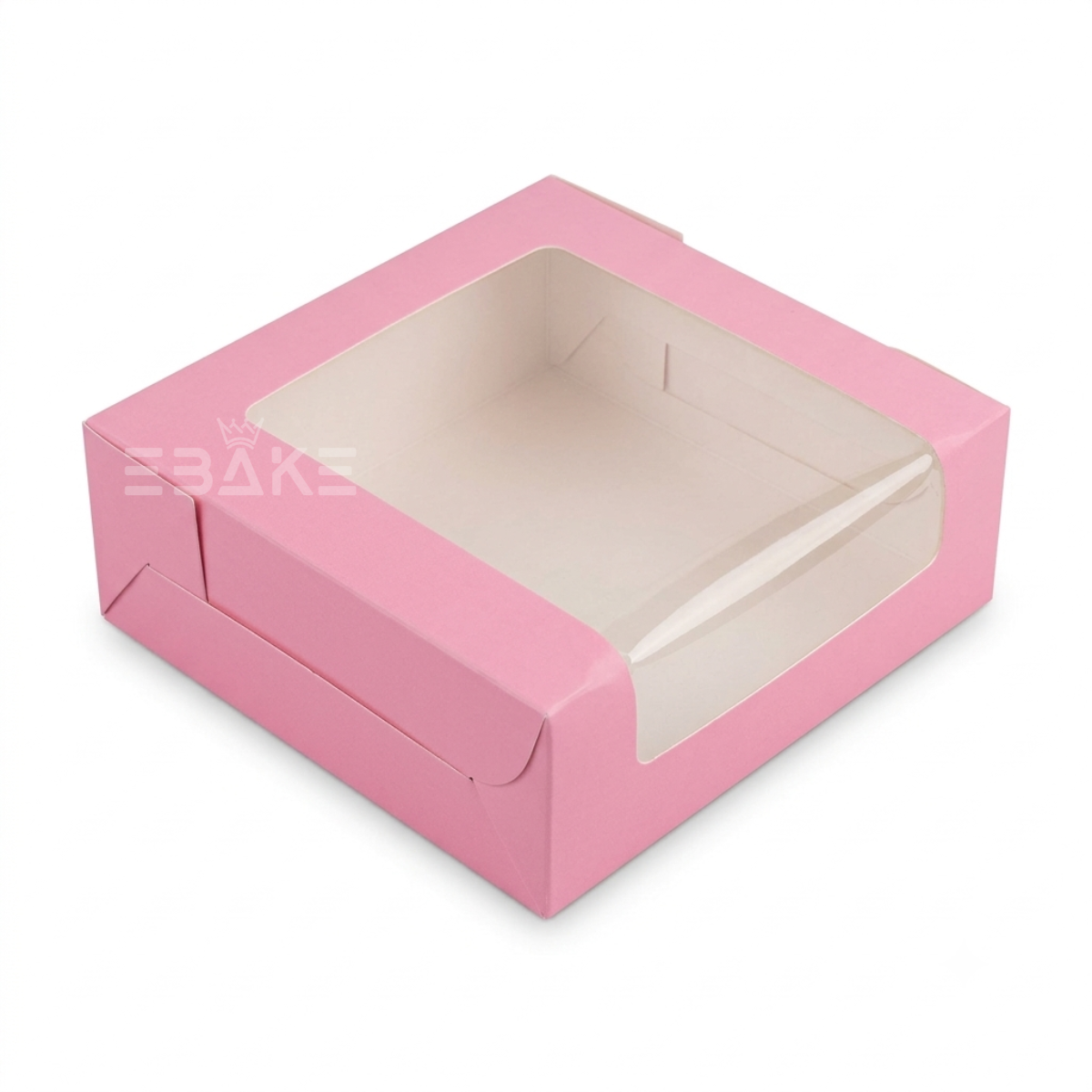 4 Piece Brownie Box Pink
