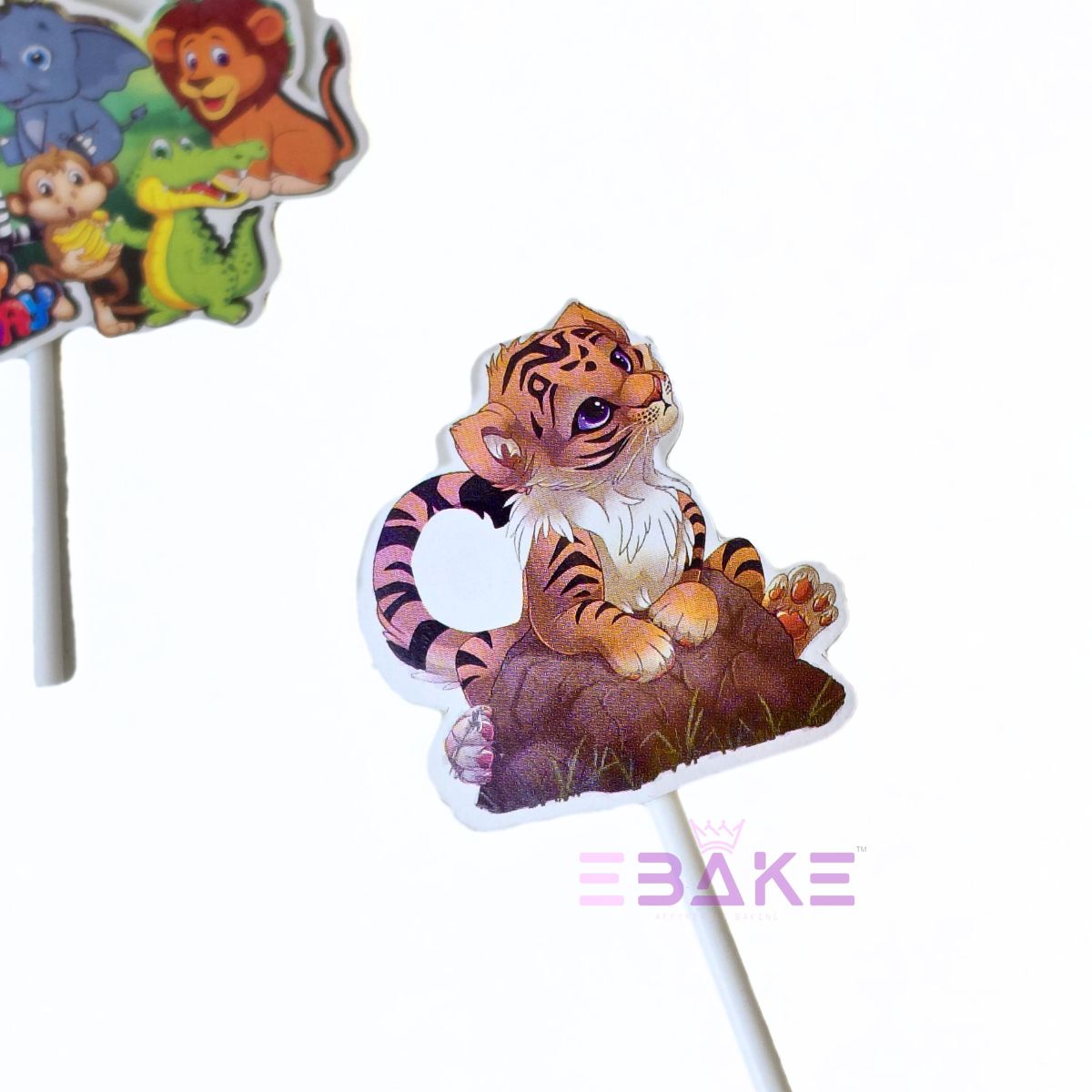 Jungle Theme Paper Topper (Set of 6) Assorted