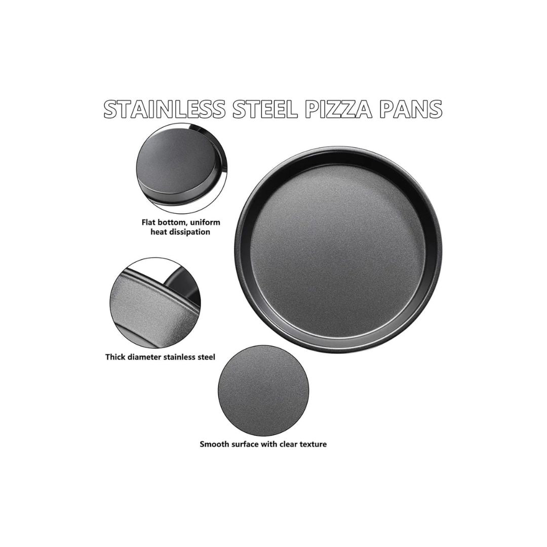 3 pieces Pizza Pan Set