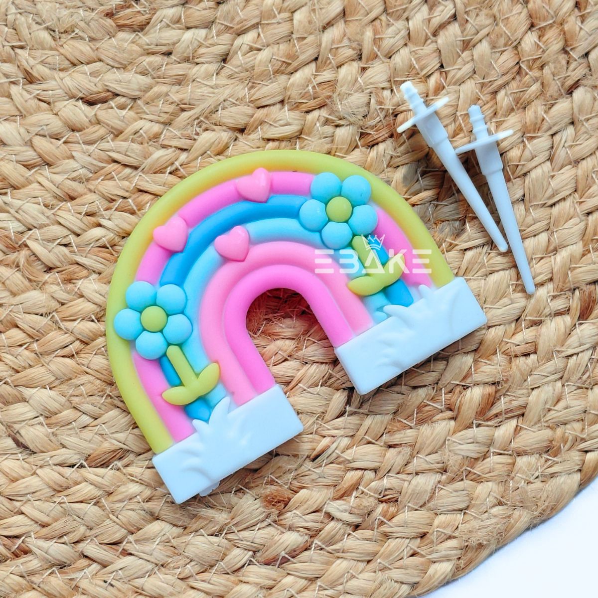 Rainbow Cake Topper