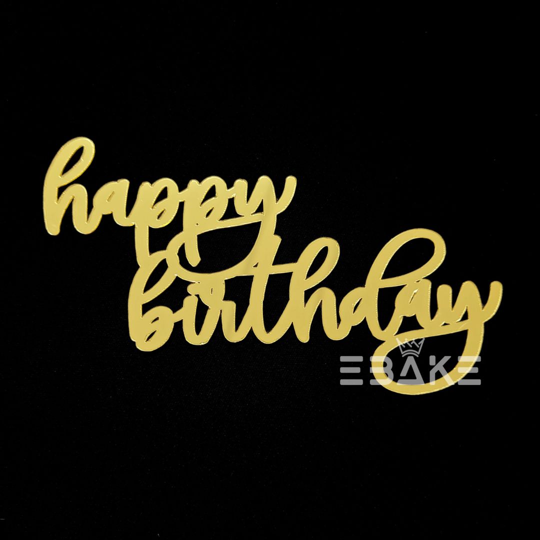 Happy Birthday Cutout