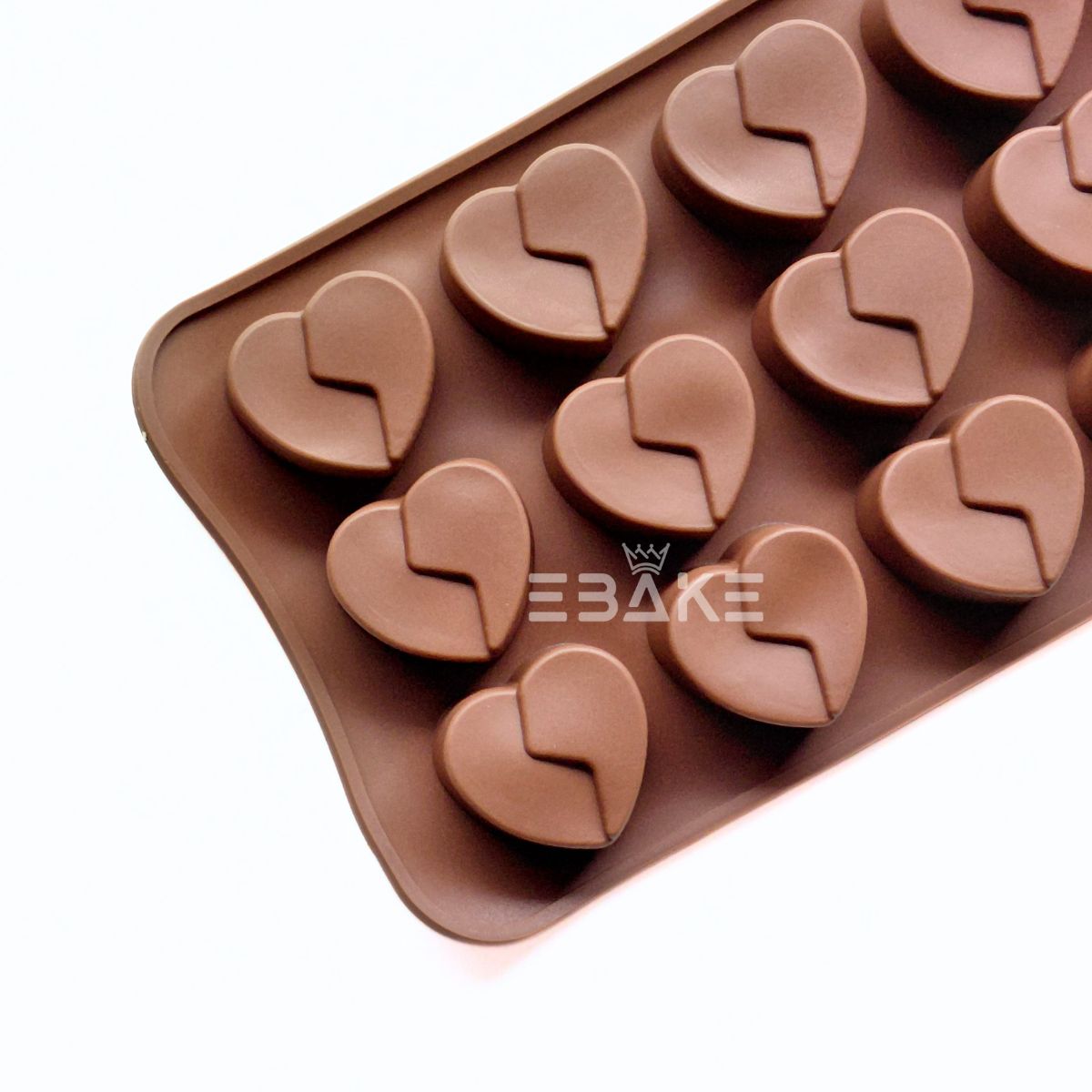 15 Cavity Heart Chocolate Silicone Mould