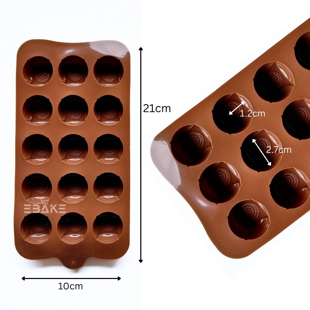 15 Cavity Chocolate Silicone Mould