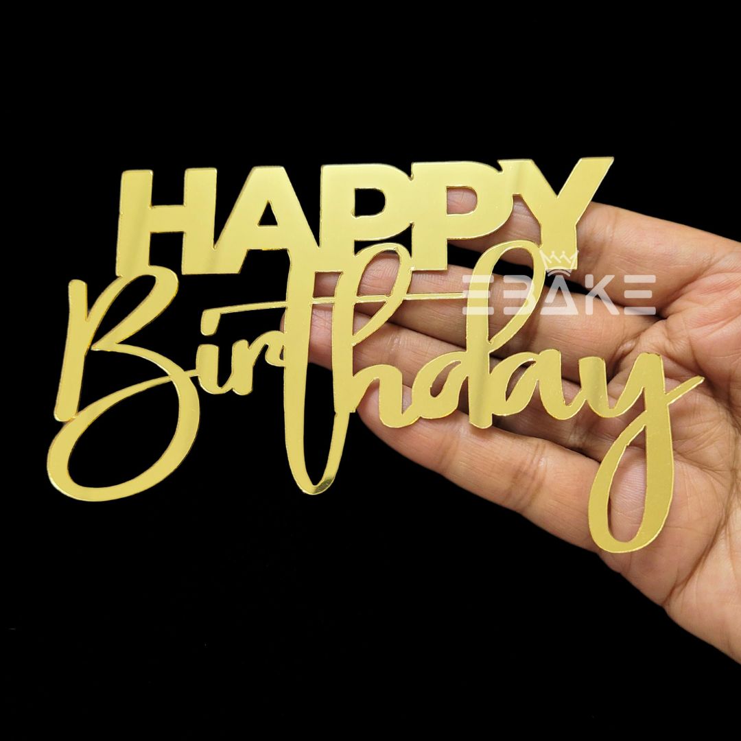 Happy Birthday Cutout