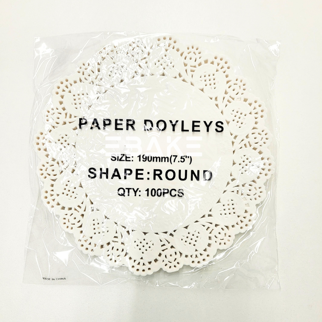 7.5" Paper Doilies - 100 pcs Pack