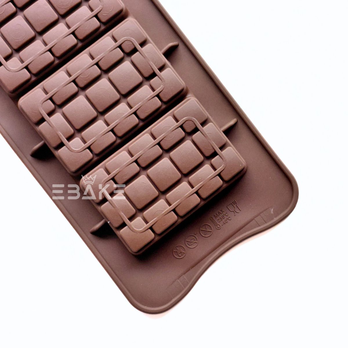 3 Bar Mini Chocolate Silicone Mould