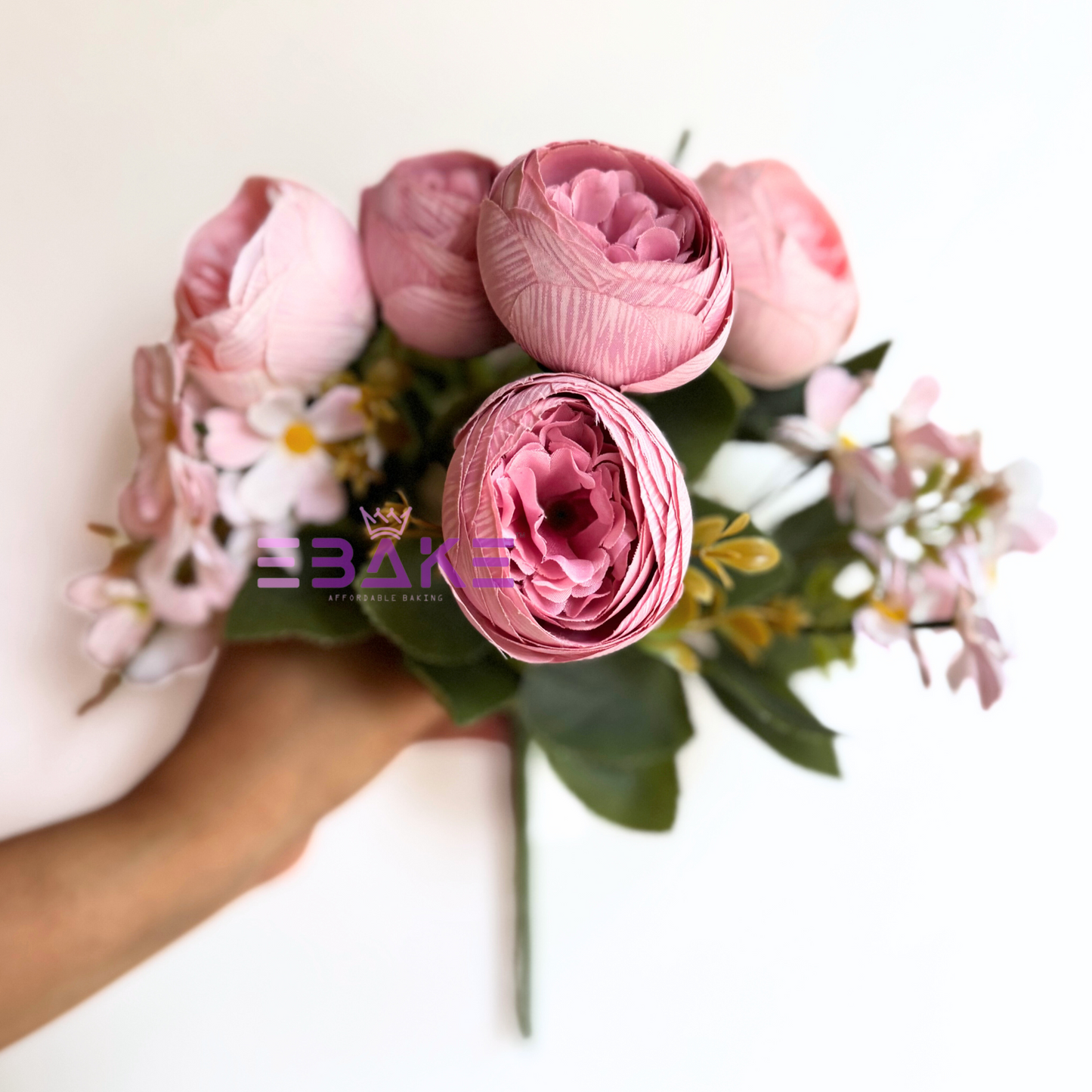 A1480 Peony Bunch (Peony With Fillers) Pink