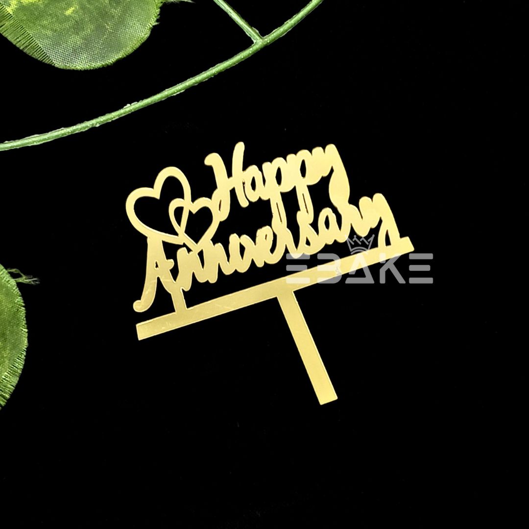 Happy Anniversary Mini Topper new