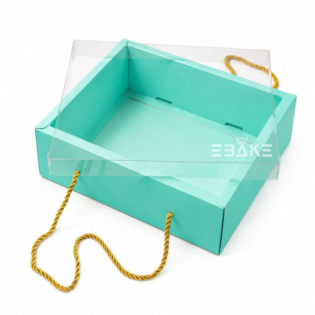 Hamper Box With Transparent Lid (Set of 2)10*8*3