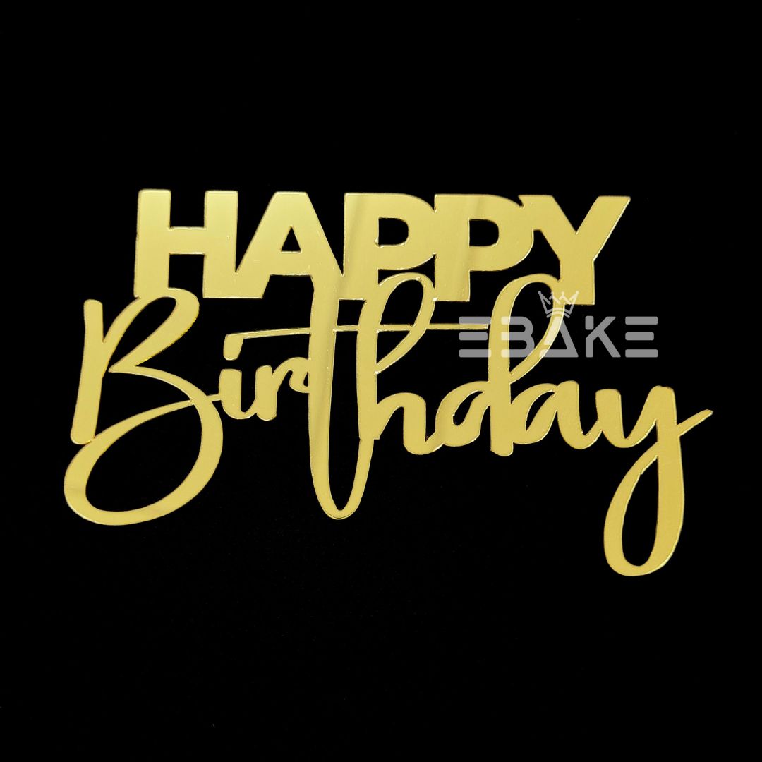 Happy Birthday Cutout