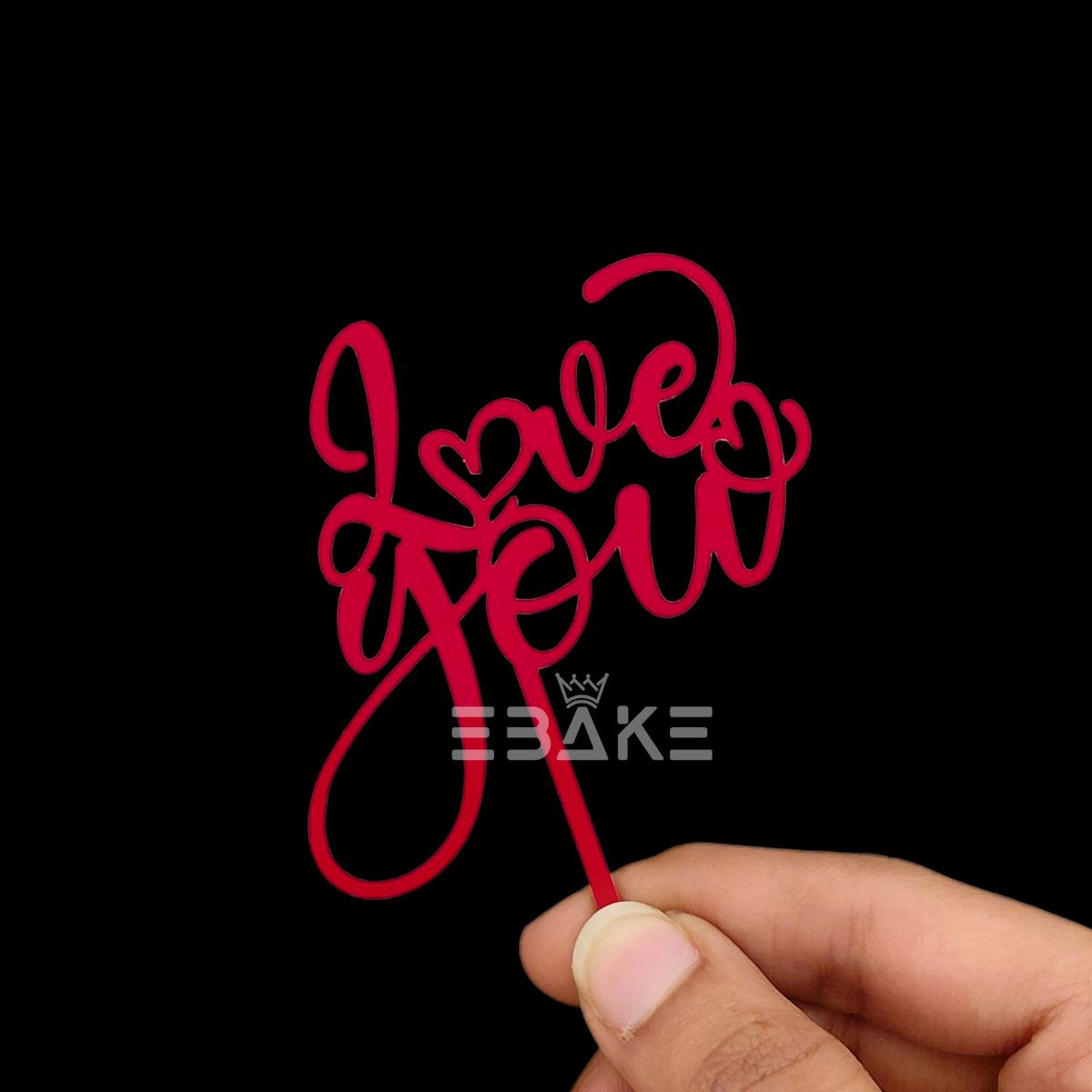 Love You Mini Topper