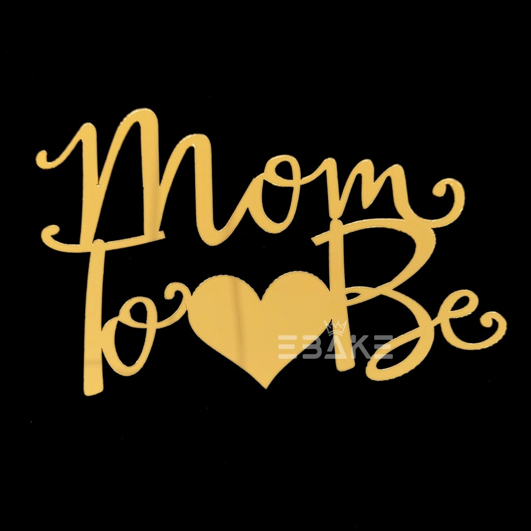 Mom To Be Cutout Baby Shower – EBAKE