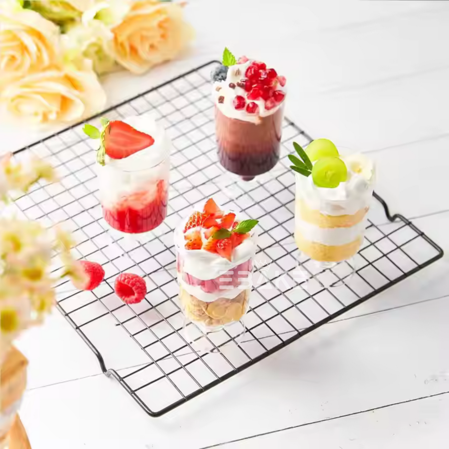 Acrylic Dessert Cups / Mousse Cups 150ml