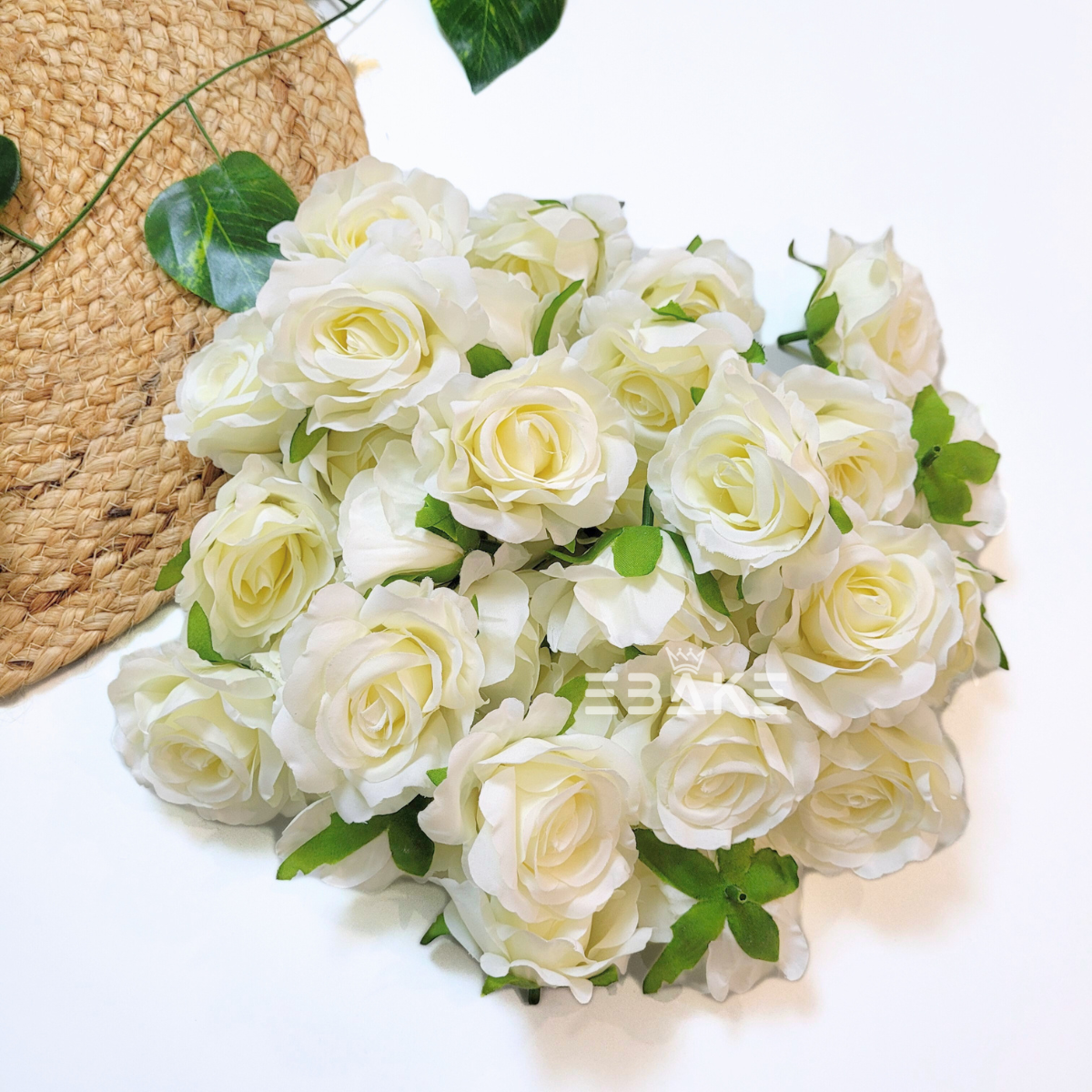 A1736 Dainty Rose - Off White