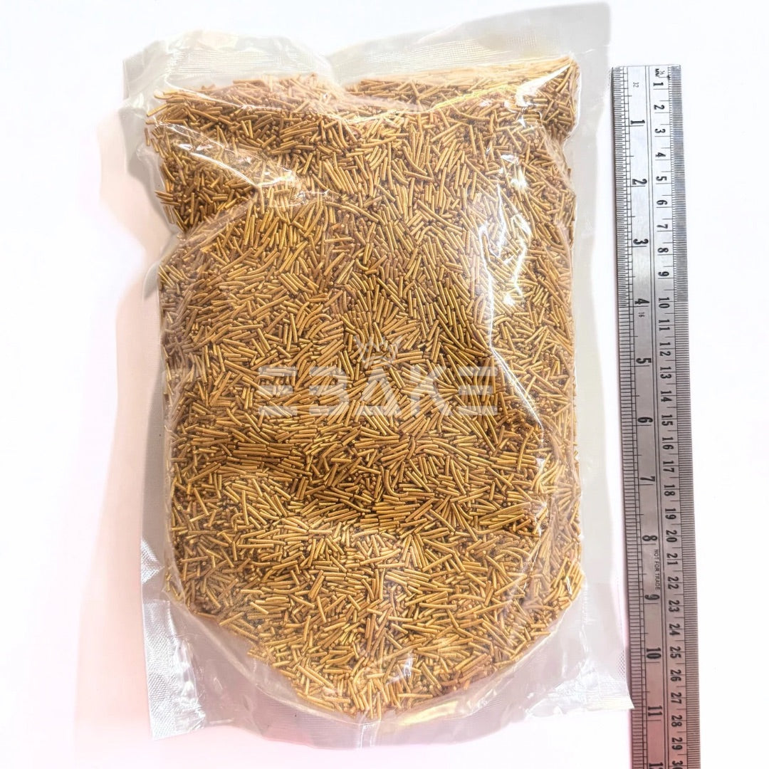 Golden Vermicelli Sugar Balls (Sprinkles)