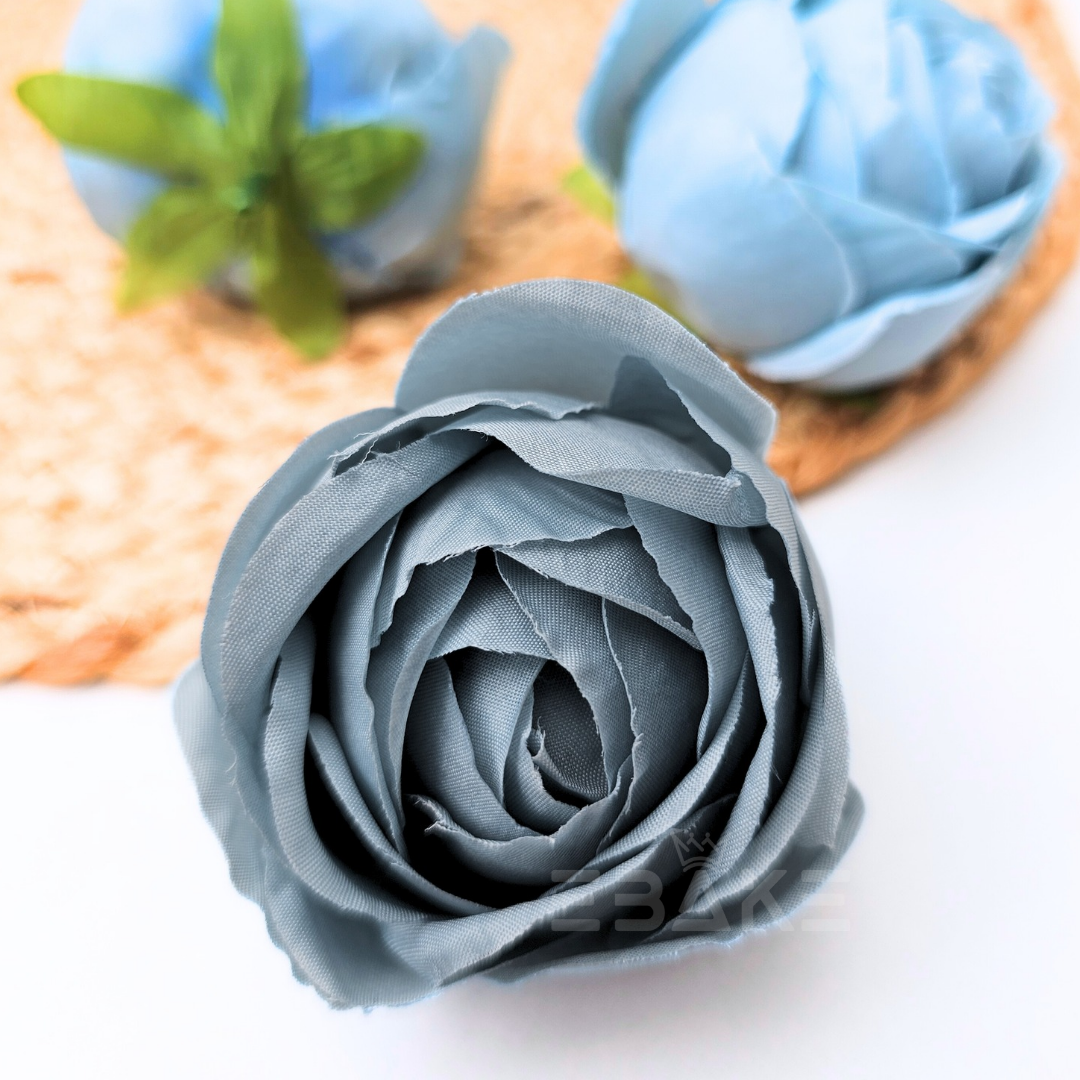Closed Peony Powder Blue - A935 (Single Piece)