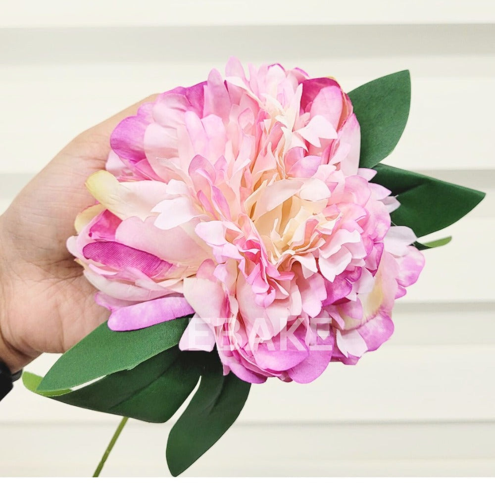 Large Flower Head Pink - A372 (Single Piece)