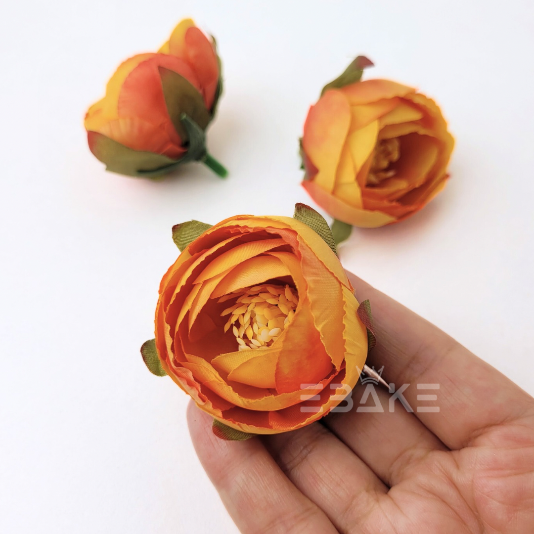 Medium Peony - A1093 Orange