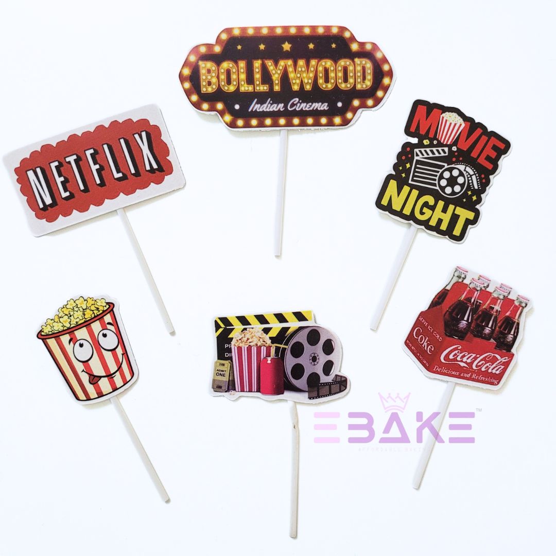 Movie Theme Paper Topper Set