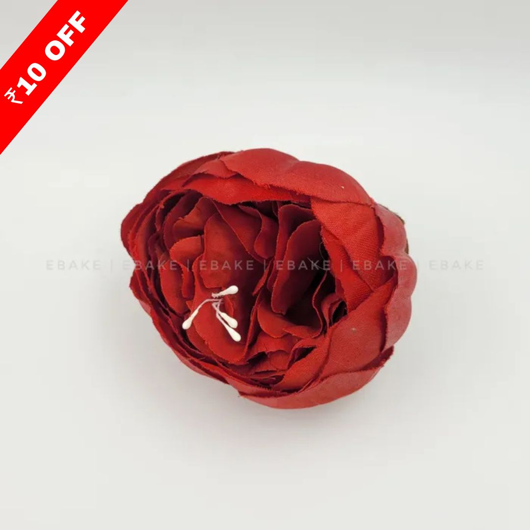 Large Peony - A133 Maroon (Jumbo Peony)