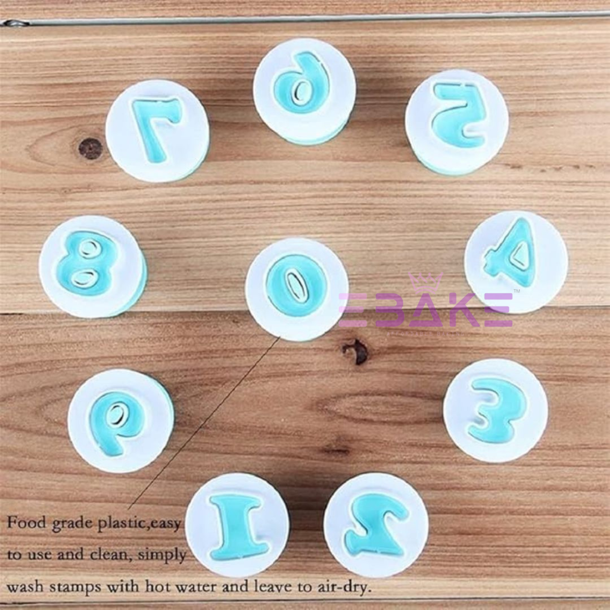 Number Cookie/Fondant Plunger Cutter
