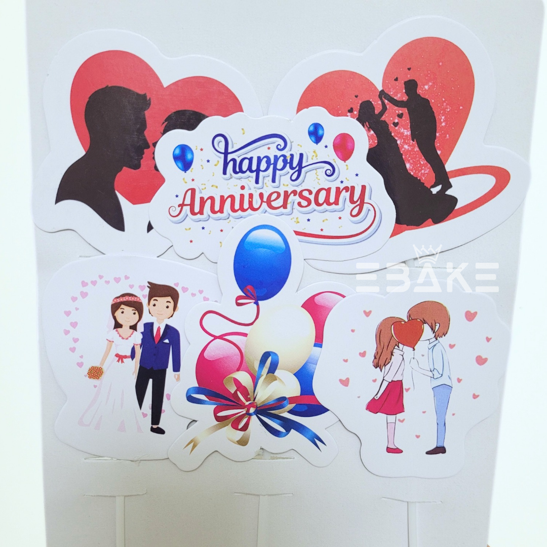 Anniversary Paper Theme Topper