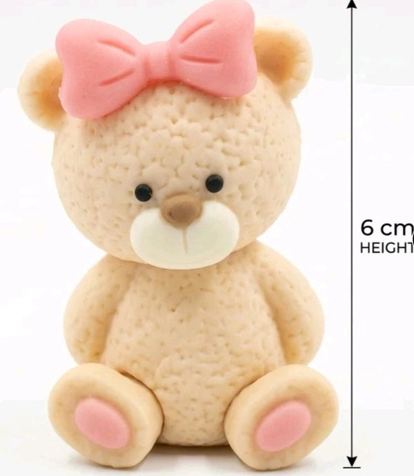 Cute Teddy Bear Figurine