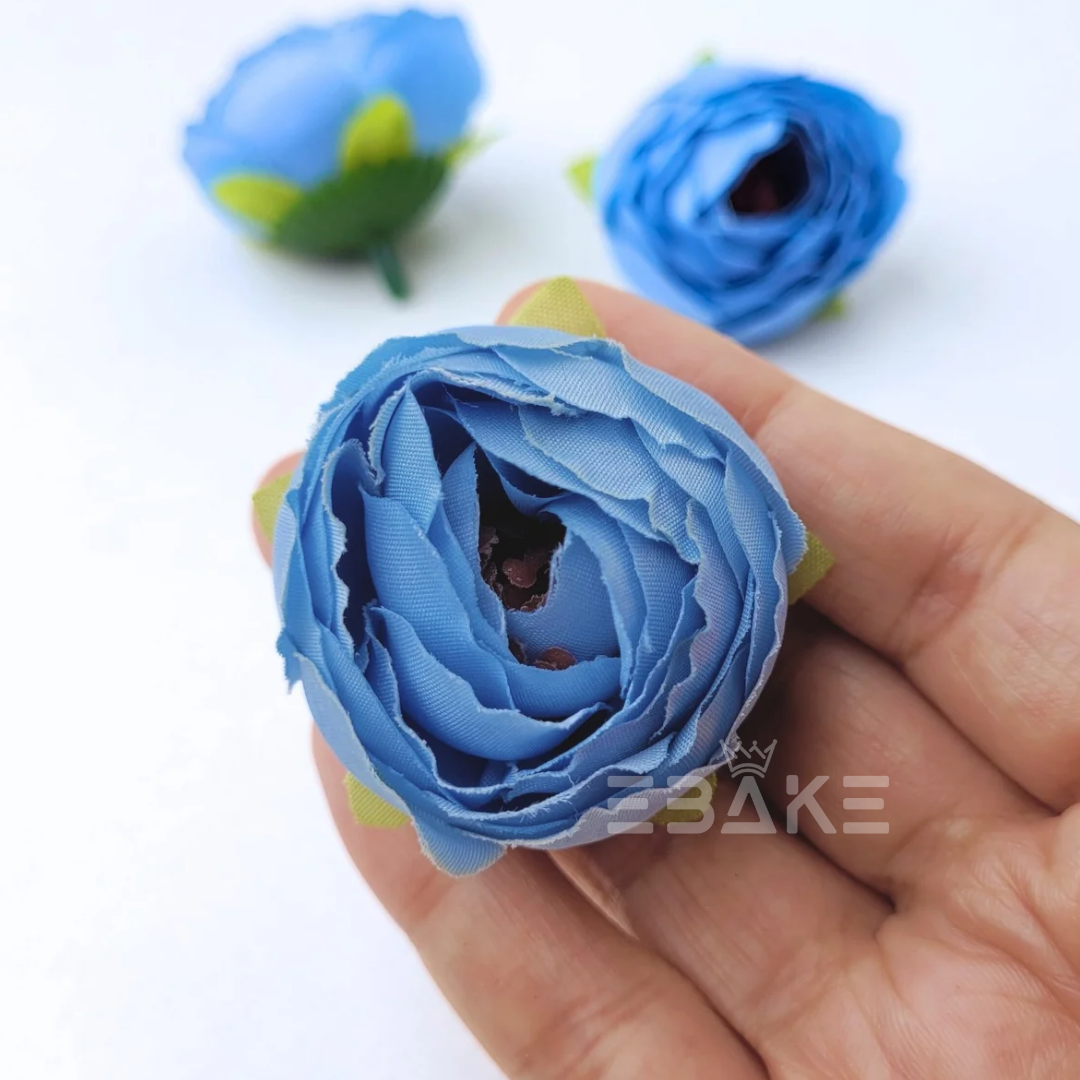 Small Peony Blue - A1057