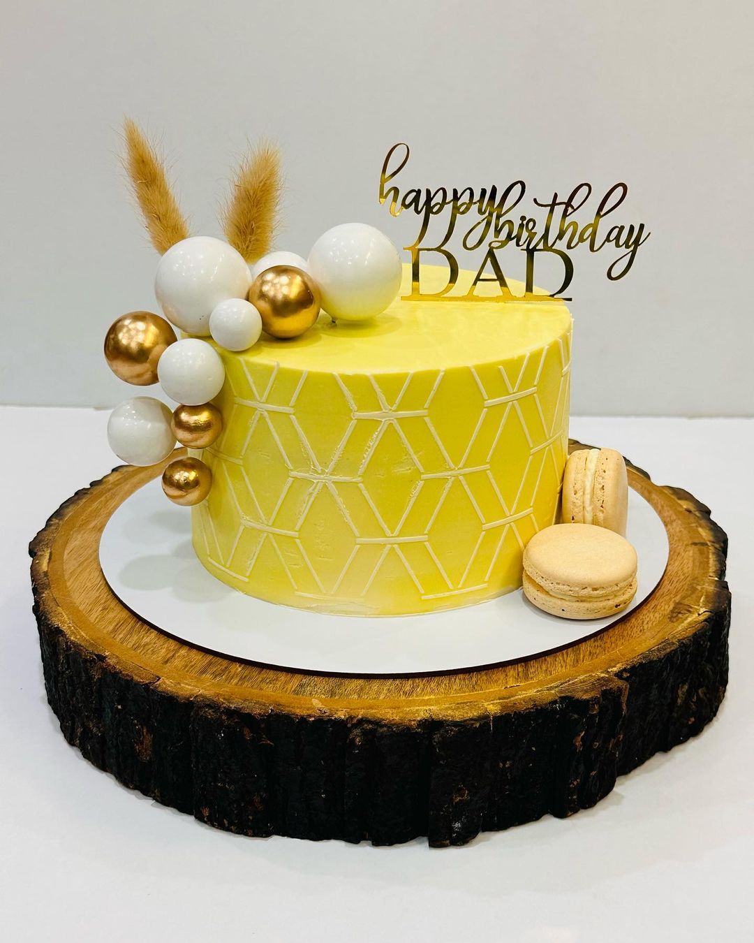 Happy Birthday Dad Cake Topper - Main Image