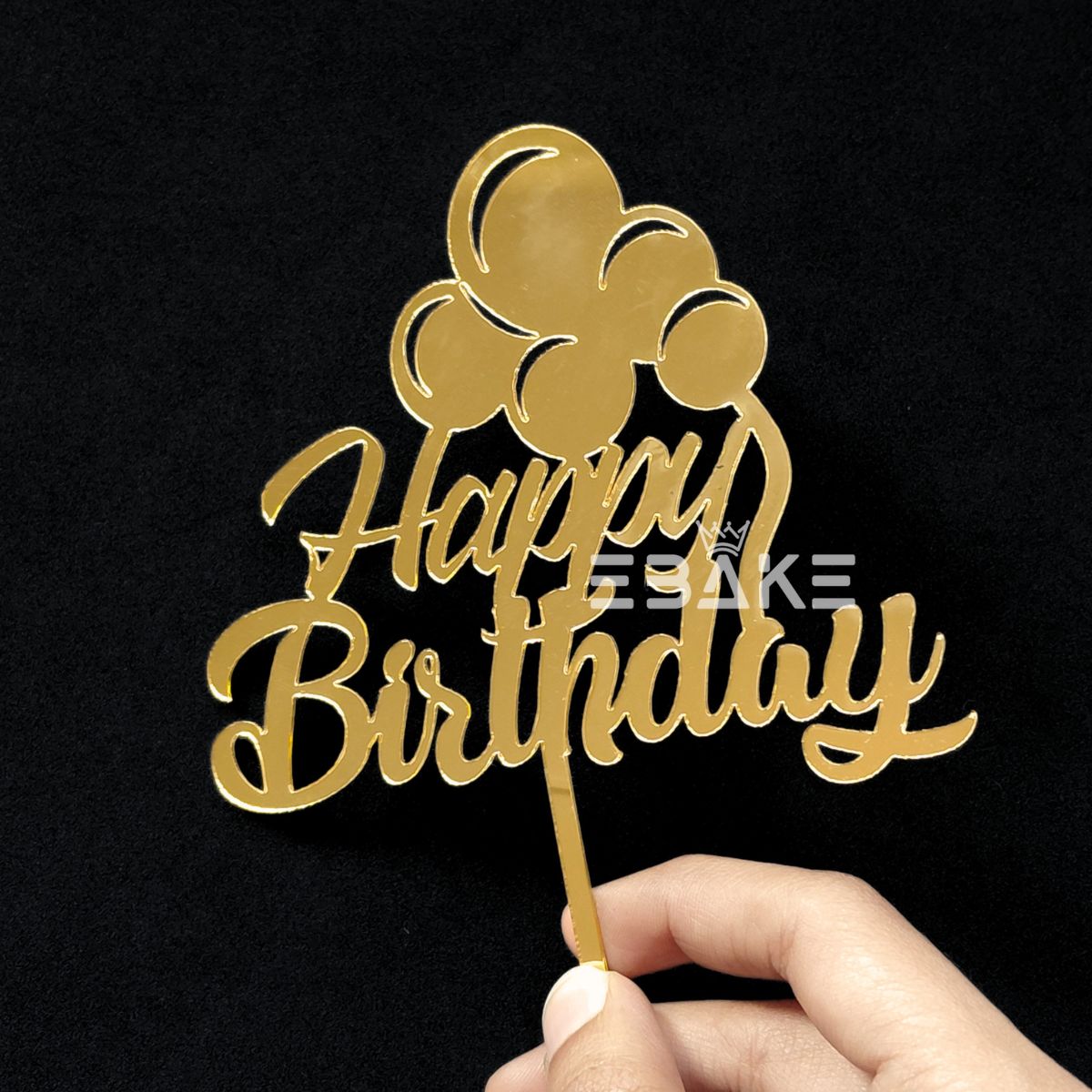 Happy Birthday Cake Topper Balloon