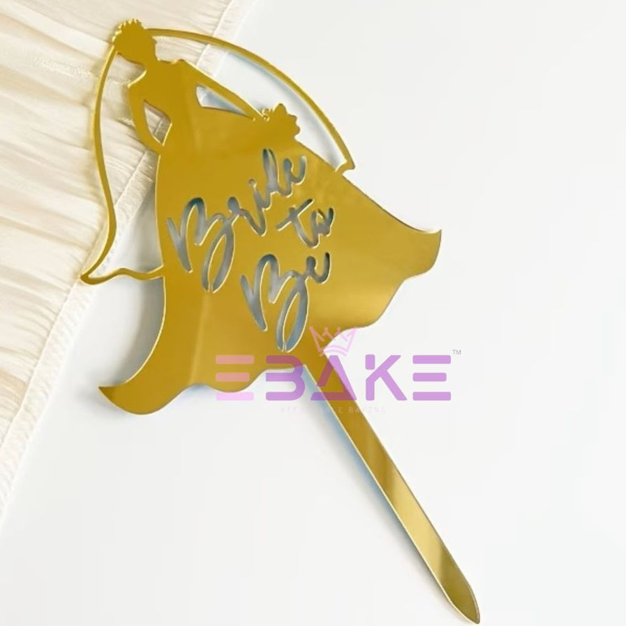 Bride To Be Cake Topper
