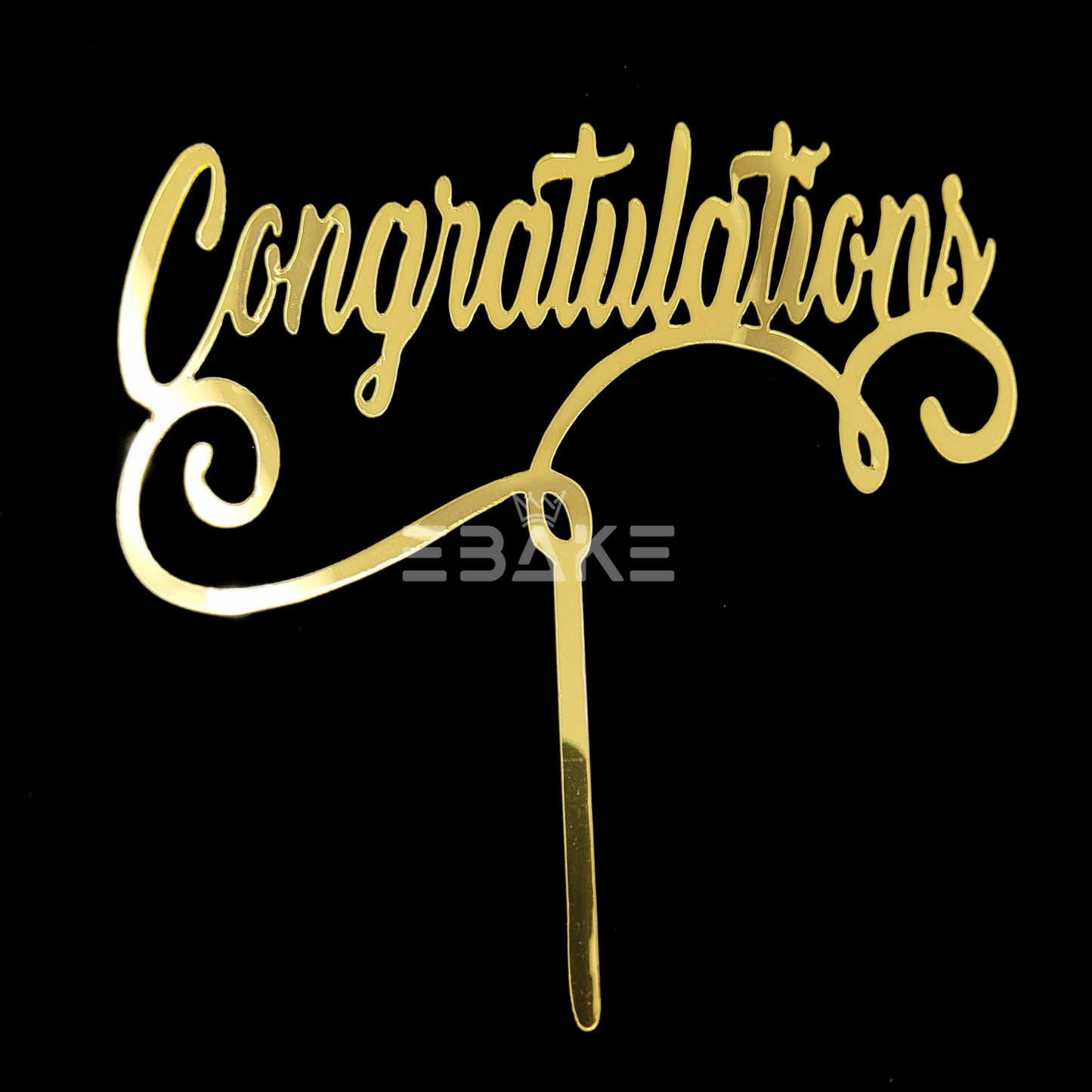 Congratulations Cake Topper