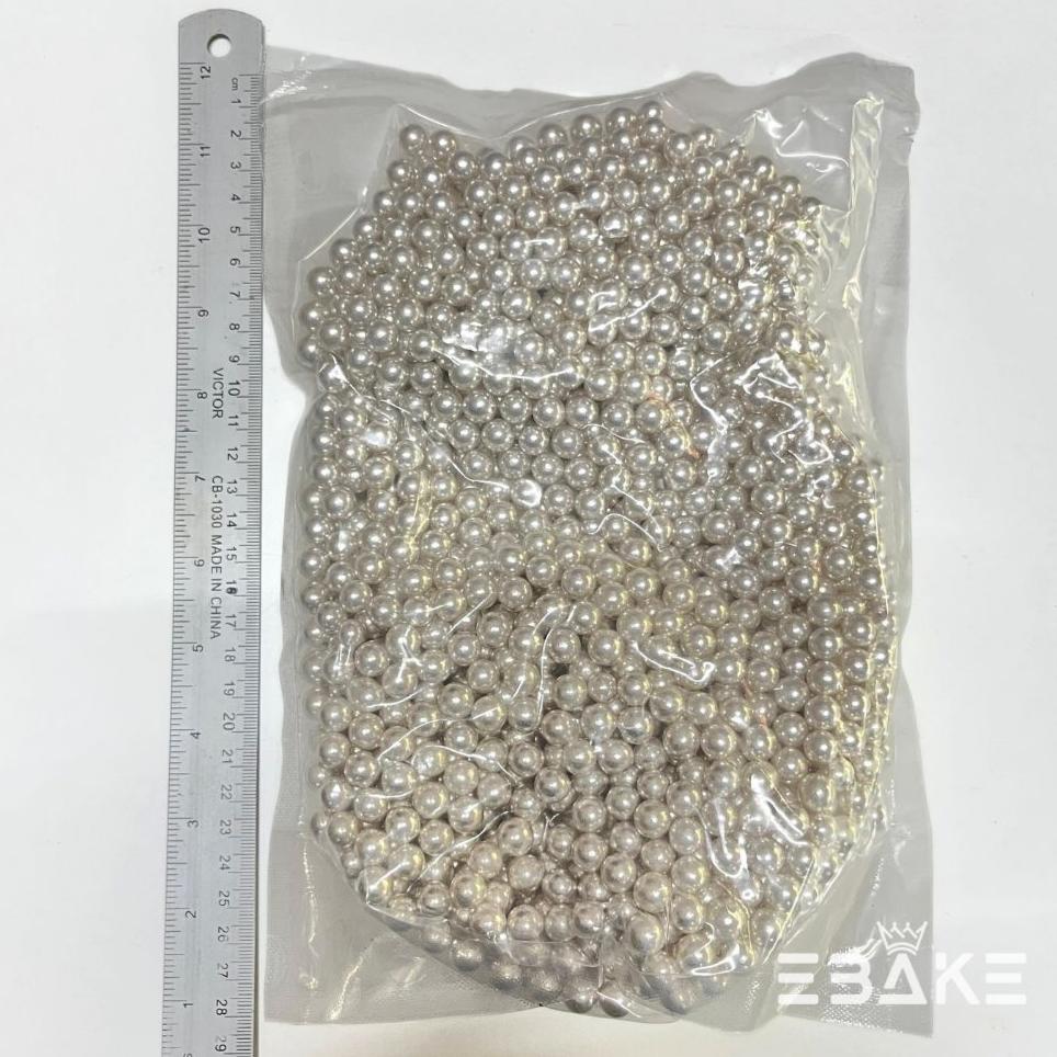 Silver Sugar Balls (Sprinkles) 10mm