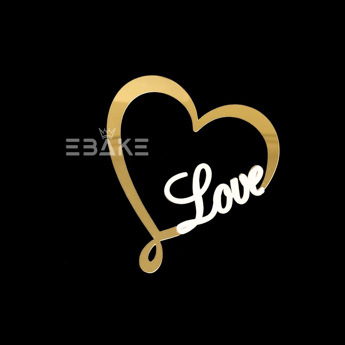 Love Charm/ Mini Cutout 3” Double Colour