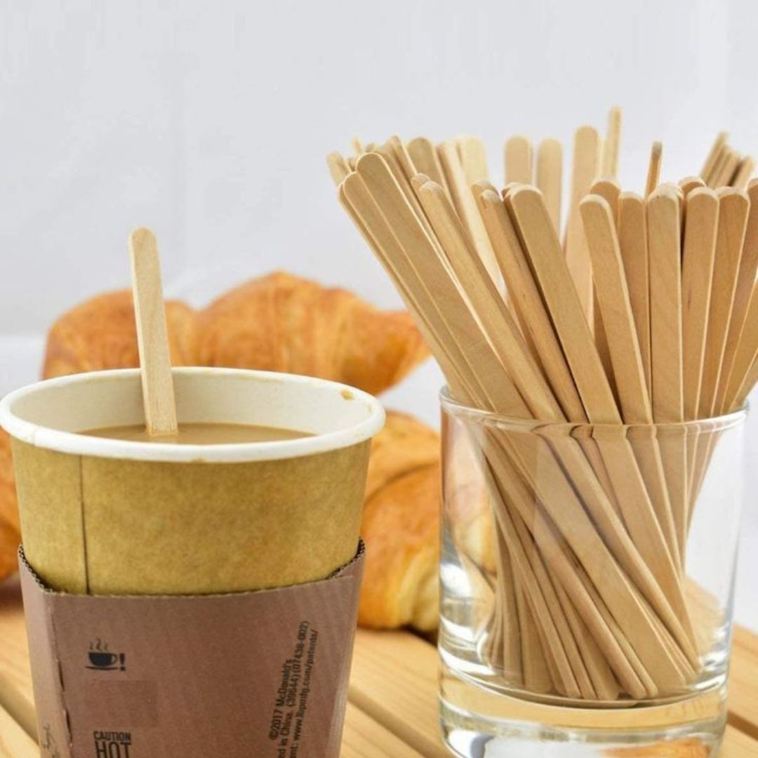 4.5 Inch Wooden Ice Cream/Popsicle /Cakesicle Sticks (50 pcs)