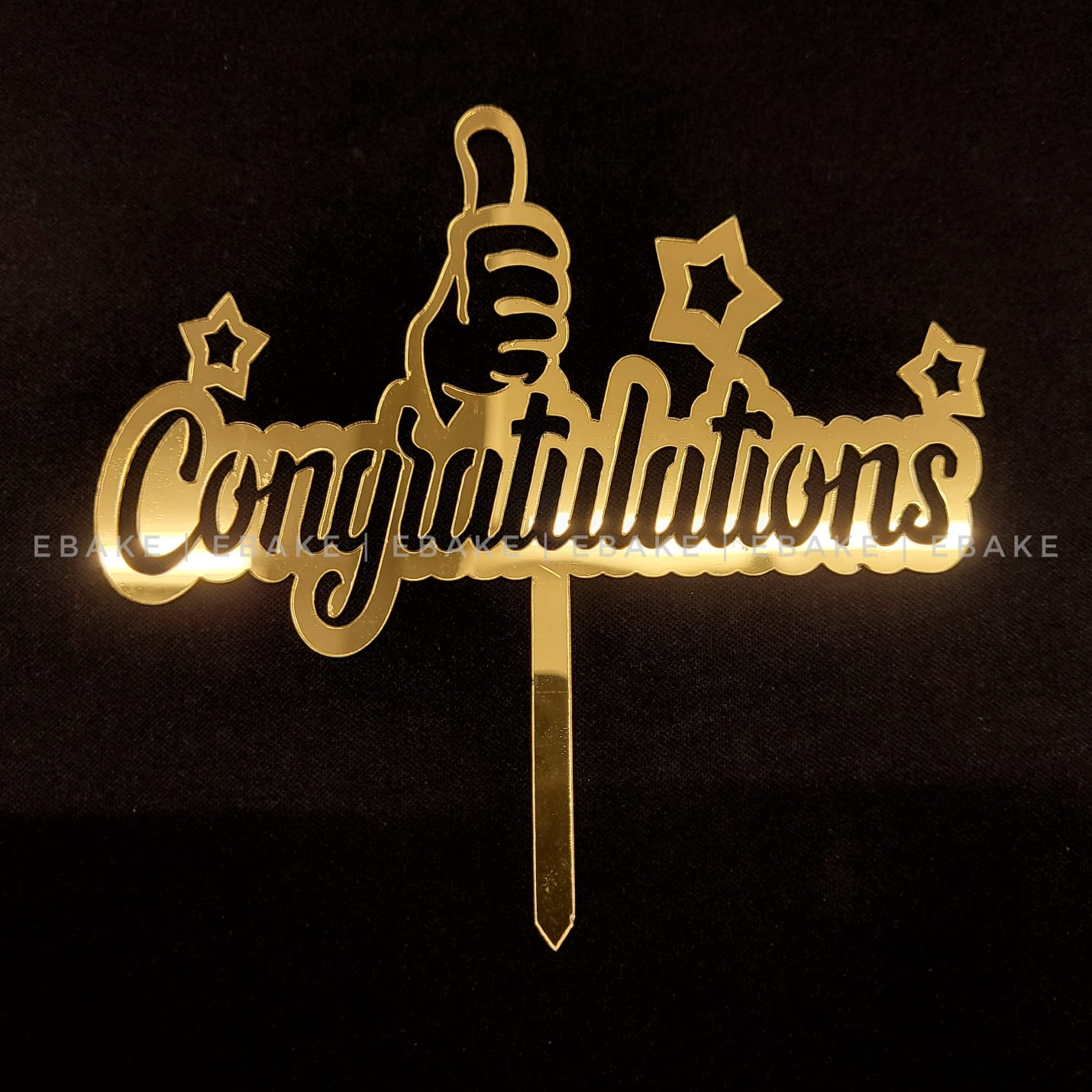 Congratulations Cake Topper