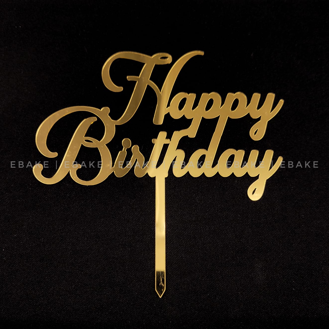 Happy Birthday Cake Topper
