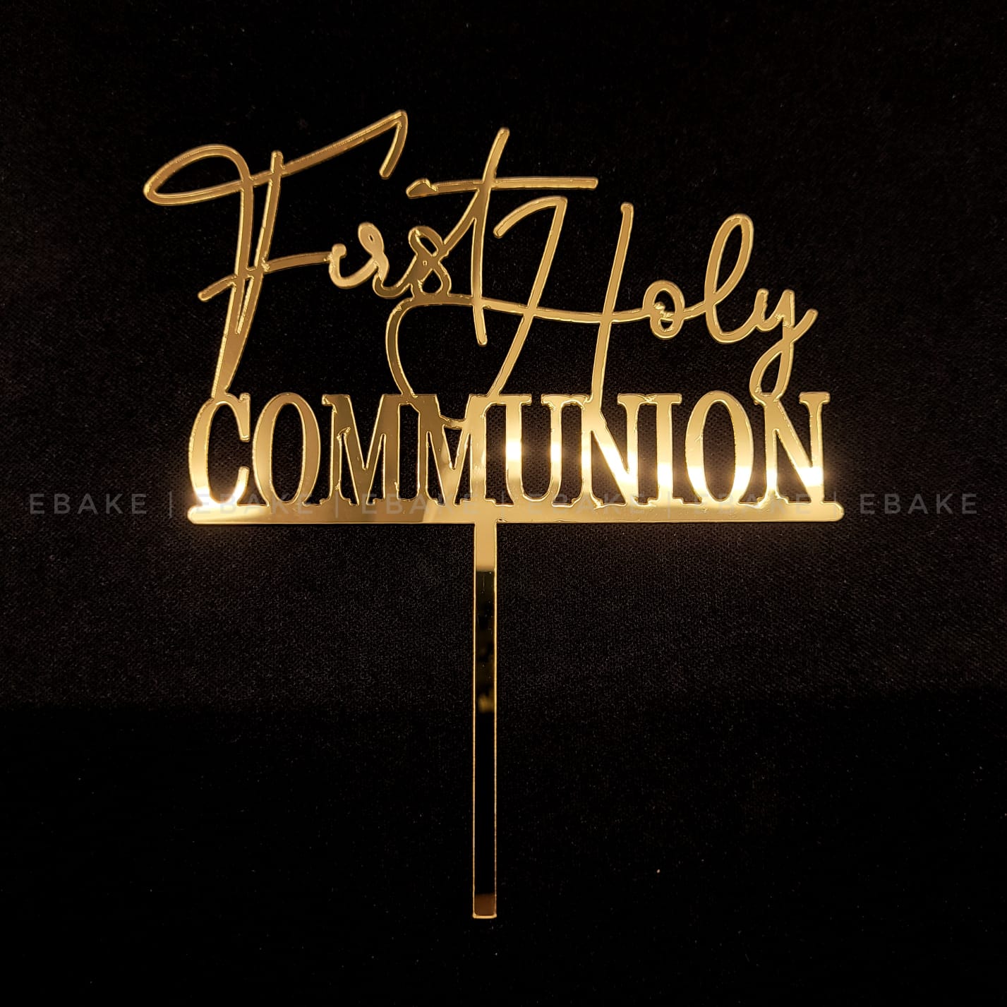 First Holy Communion Cake Topper